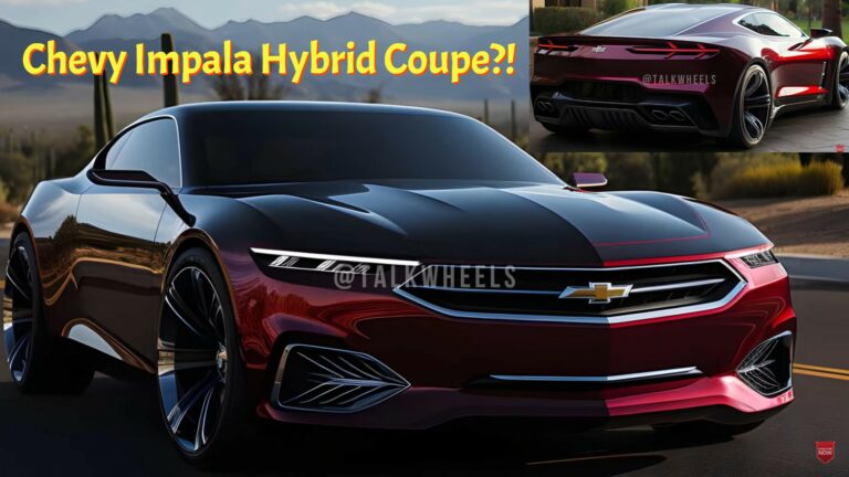 Behold the New 2026 Chevy Impala Hybrid: A Fusion of Power and Efficiency