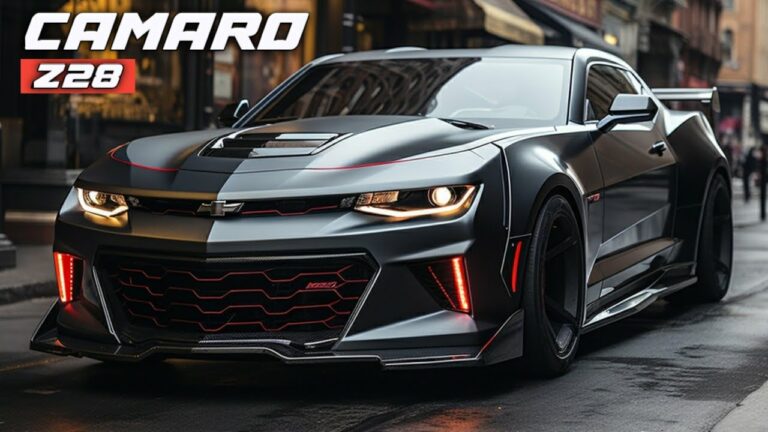 New 2026 Chevy Camaro Z/28: A Legend Reborn