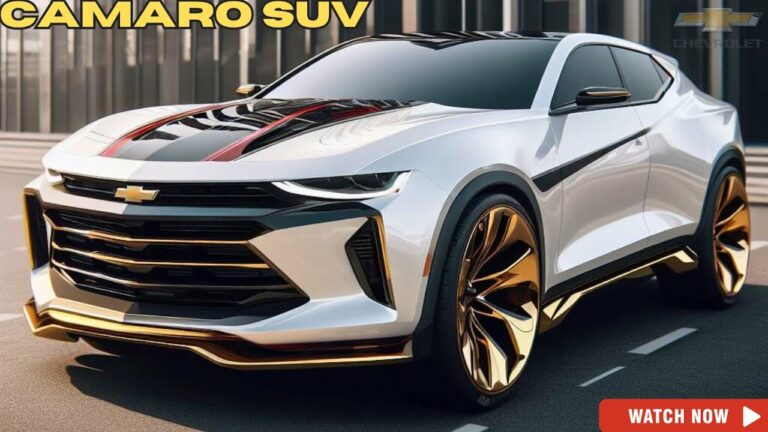 The 2026 Chevy Camaro SUV: A Sleek and Sporty SUV with a Camaro Heart