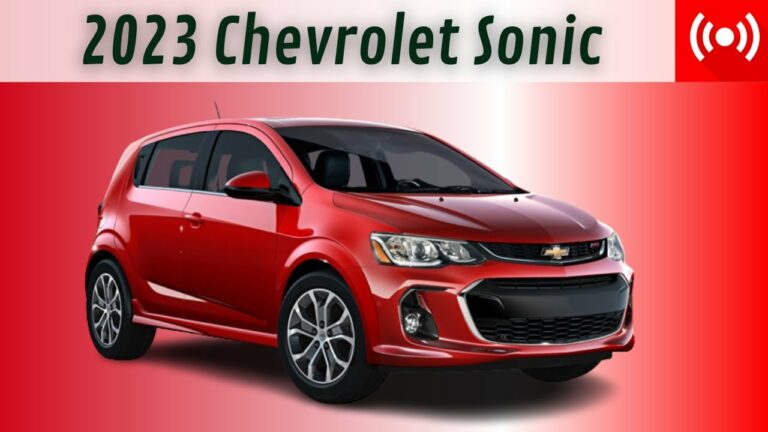 Unveiling the All-New 2026 Chevrolet Sonic Hatchback: A Compact Masterpiece