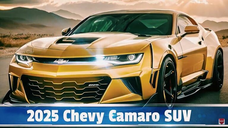 Unveiling the New 2026 Chevy Camaro ZL1: A Legendary Performance Machine